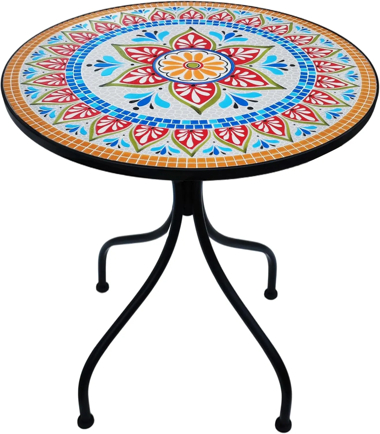 Mosaic outdoor bistro table Mosaic outdoor bistro table